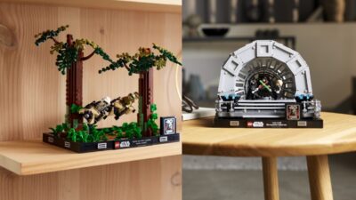 Two new LEGO Star Wars Diorama sets revealed for Star Wars Day 2023: 75352 & 75353