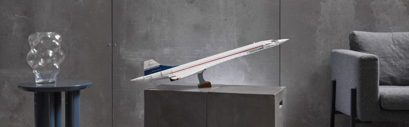 LEGO Icons Concorde Model Aircraft, Gift for Adults, Build a Replica Model  of The World's Most Famous Supersonic Commercial Passenger Plane with